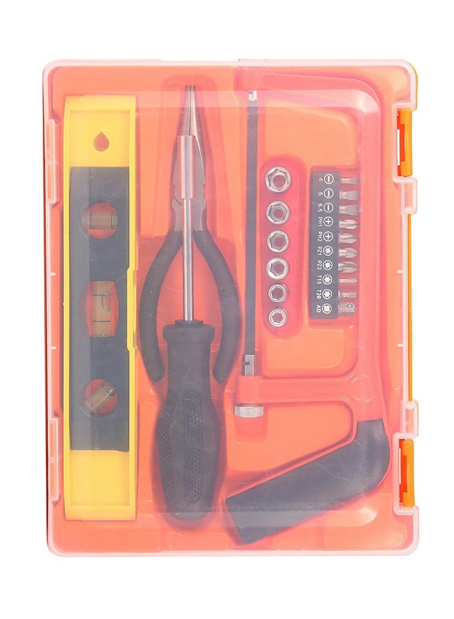 Yikai 20-Piece Heavy Duty Tool Set Multicolour 9.5inch  - Image 1