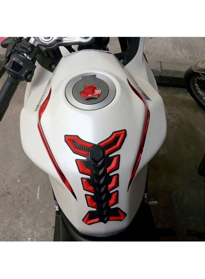 Generic Universal Motorcycle 3D Rubber Gas Oil Fuel Tank Pad Protector  - Image 2