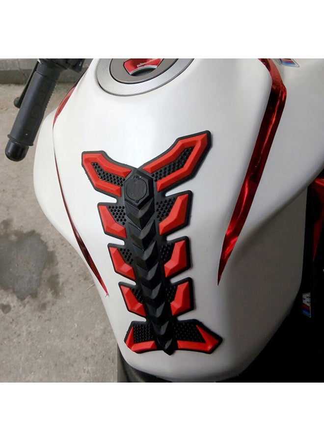 Generic Universal Motorcycle 3D Rubber Gas Oil Fuel Tank Pad Protector  - Image 3