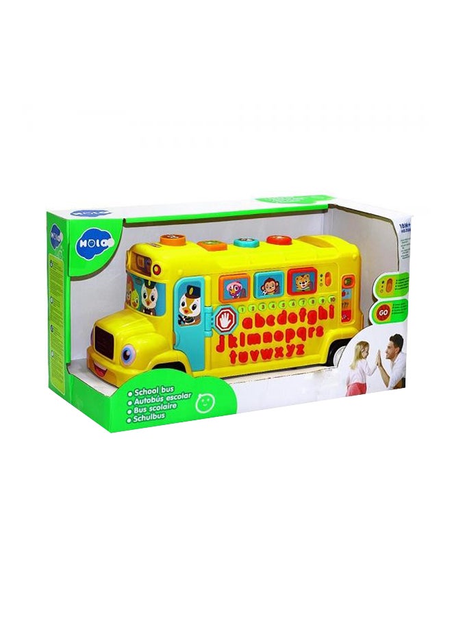Hola  ABC School Bus 1+ yrs yellow For Baby Unisex - Image 1
