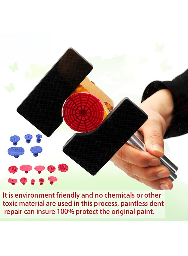 29-Piece Repair Stainless Steel Bridge Of Cars Paintless Dent Repair Tools Kit Suit Of Auto