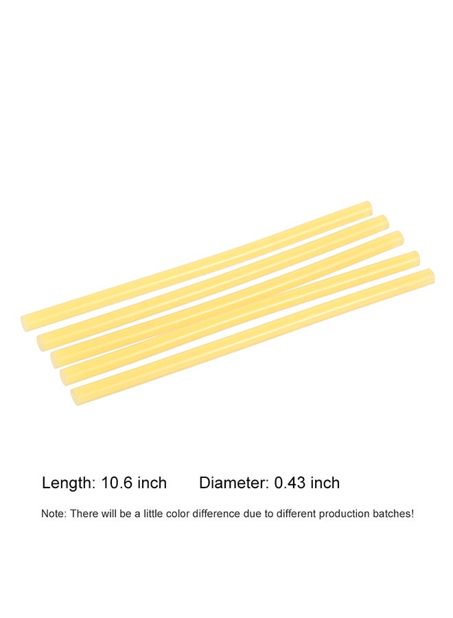 مسدس غراء ساخن مصهور 110-240 فولتاً بقدرة 40 وات مع 5 عصي غراء - Image 3