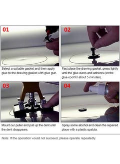Generic Car Body Paintless Dent Lifter Repair Tool With 18 Tabs Hail Removal Tool  - Image 3