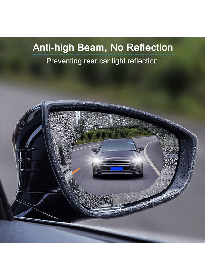 Generic 2 -Piece Anti-Fog Hd  Car Rear View Mirror Protective  - Image 5
