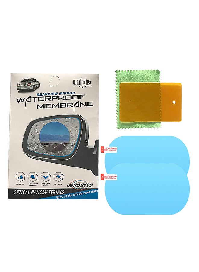 Generic 2 -Piece Anti-Fog Car Rearview Mirror Film  - Image 1