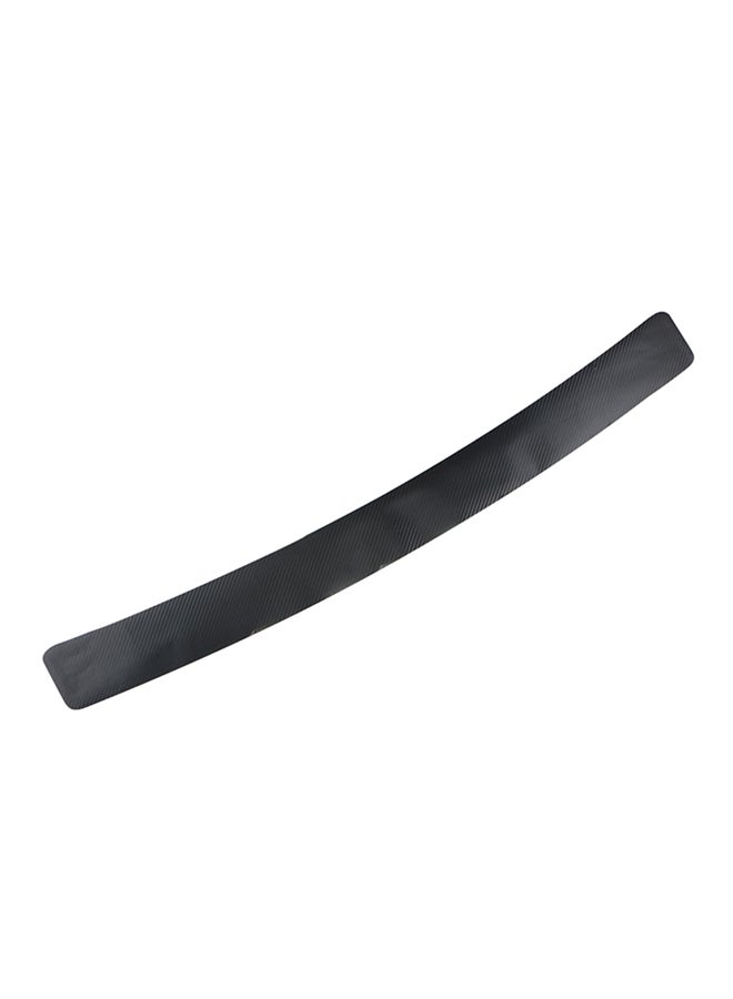 Generic Universal Trunk Rear Guard Plate Sticker Car Rear Bumper Trim Strip  - Image 1