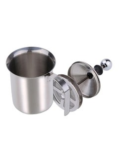 esonmus Stainless Steel Milk Frother Silver 17x13x9cm  - Image 2