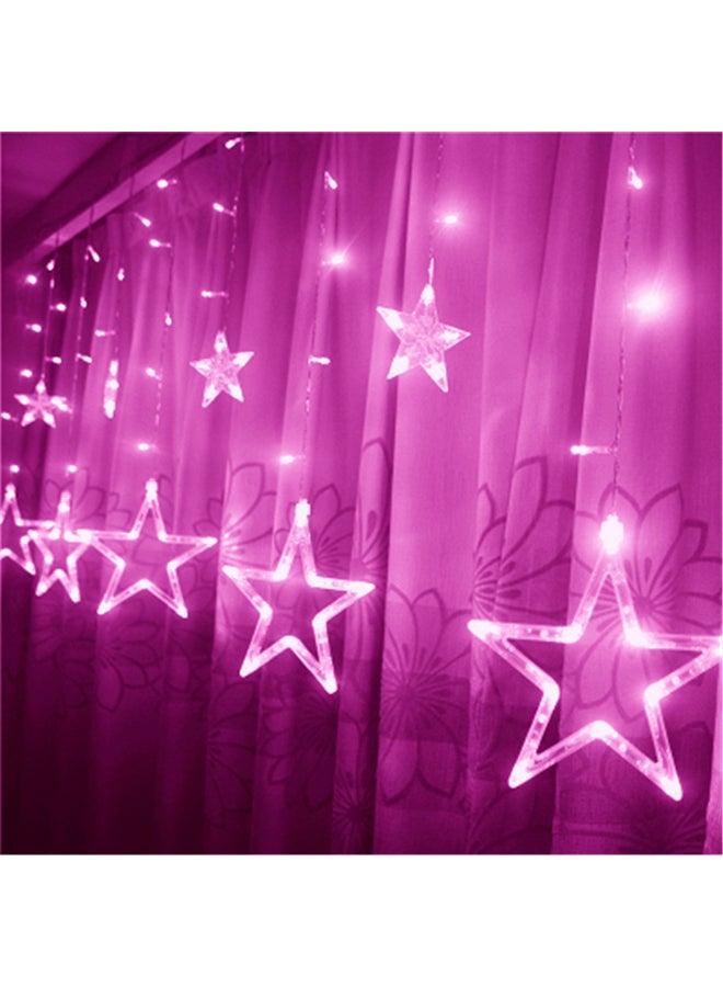Sharpdo 2.5M 138-Piece LED Moon Fairy Lights Star String Light White 250x150cm - Image 1