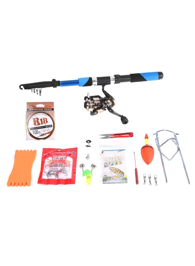 LIXADA Telescopic Fishing Rod And Reel Full Kit With Carrier Bag 2.1meter 2.1meter - Image 2