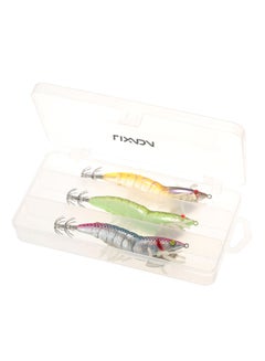 3-Piece Hard Artificial Noctilucent Fishing Lure Set 12cm
