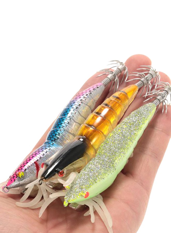 LIXADA - 3-Piece Hard Artificial Noctilucent Fishing Lure Set 12cm - Image 1