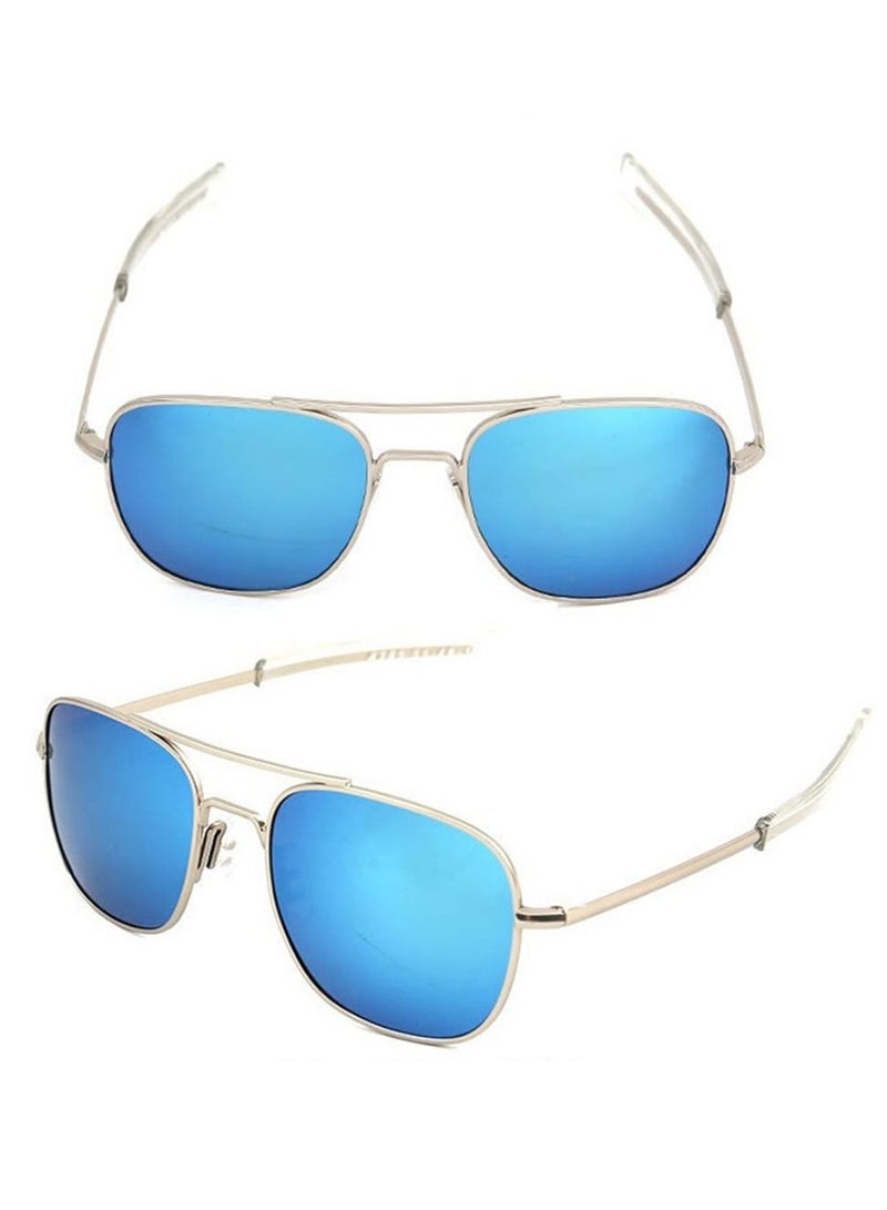 Pilot Frame Sunglasses - Lens Size: 55 mm - Image 2