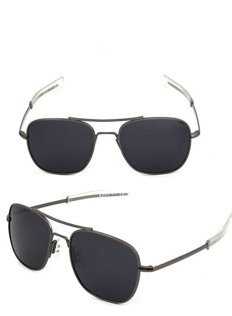 Pilot Frame Sunglasses - Lens Size: 55 mm - Image 2