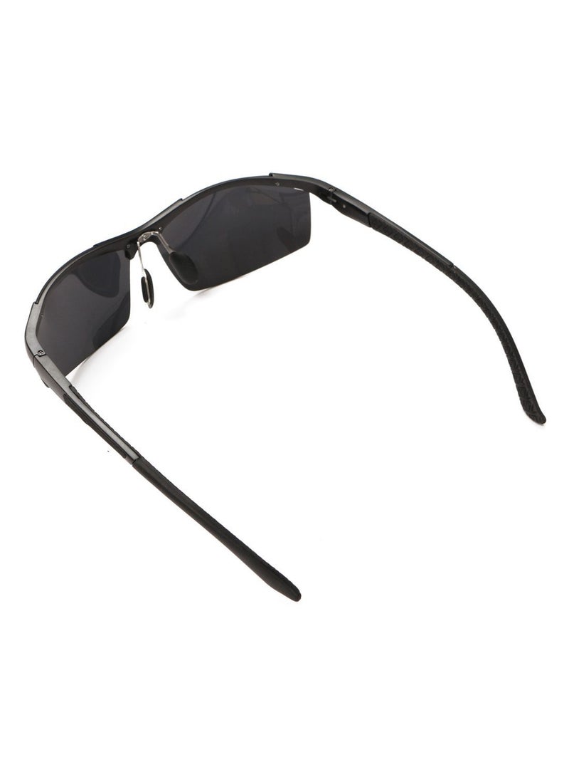 Men's Sport Frame Sunglasses - Lens Size: 65 mm - Image 2
