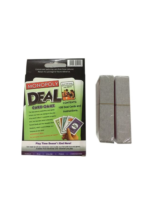 Monopoly Deal Gaming Cards