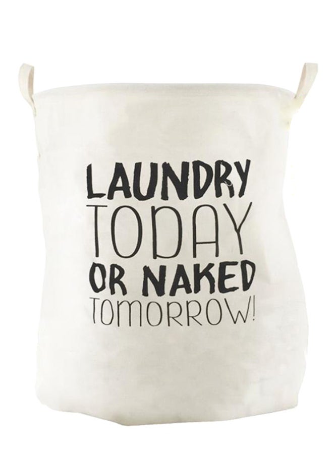 PUTING Picnic Laundry Basket White