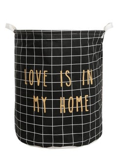 PUTING Picnic Laundry Basket Black 