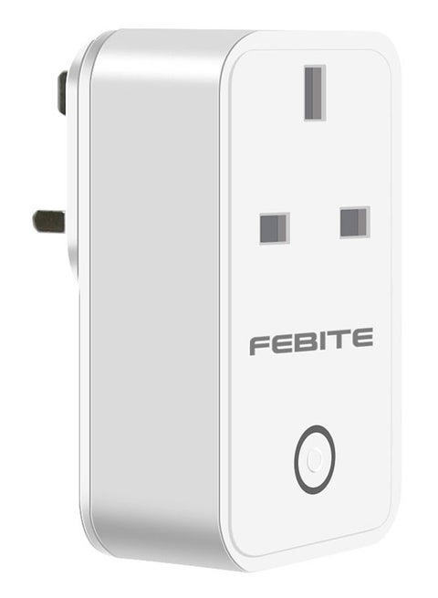 Wi-Fi Smart Socket UK Plug White