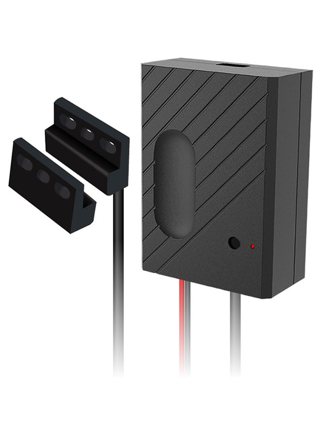 مفتاح تحكم لاسلكي ذكي يعمل بالواي فاي متوافق مع جهاز فتح باب المرأب أسود - Image 2