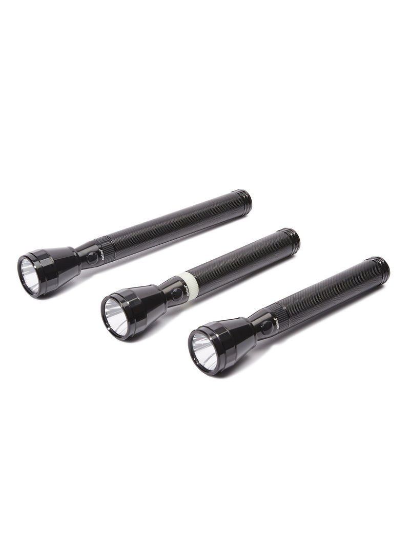 Sanford 3-Piece Rechargeable LED Search Light Combo Black  - Image 2