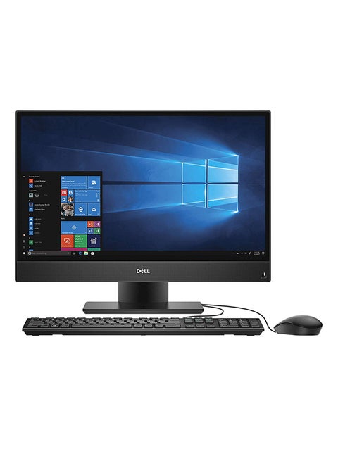 OptiPlex 5260 All-in-One Desktop With 21.5-Inch Display, Core i5-8500 Processor/8GB RAM/512GB SSD/Intel Integrated Graphics With Keyboard And Mouse Black