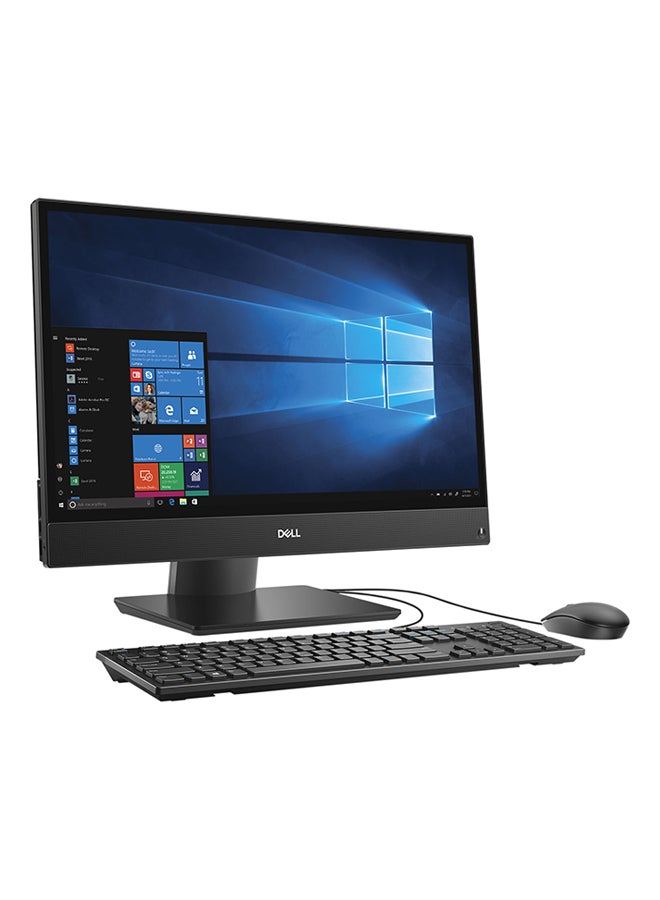 DELL - OptiPlex 5260 All-in-One Desktop With 21.5-Inch Display, Core i5-8500 Processor/8GB RAM/512GB SSD/Intel Integrated Graphics With Keyboard And Mouse Black - Image 1