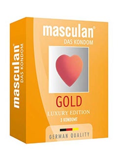 masculan 3-Piece Luxury Edition Condom 