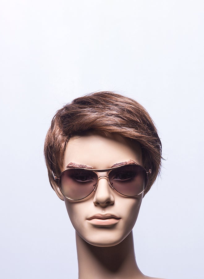 Sharpdo UV Protection Aviator Sunglasses - Lens Size: 55 mm - Image 4