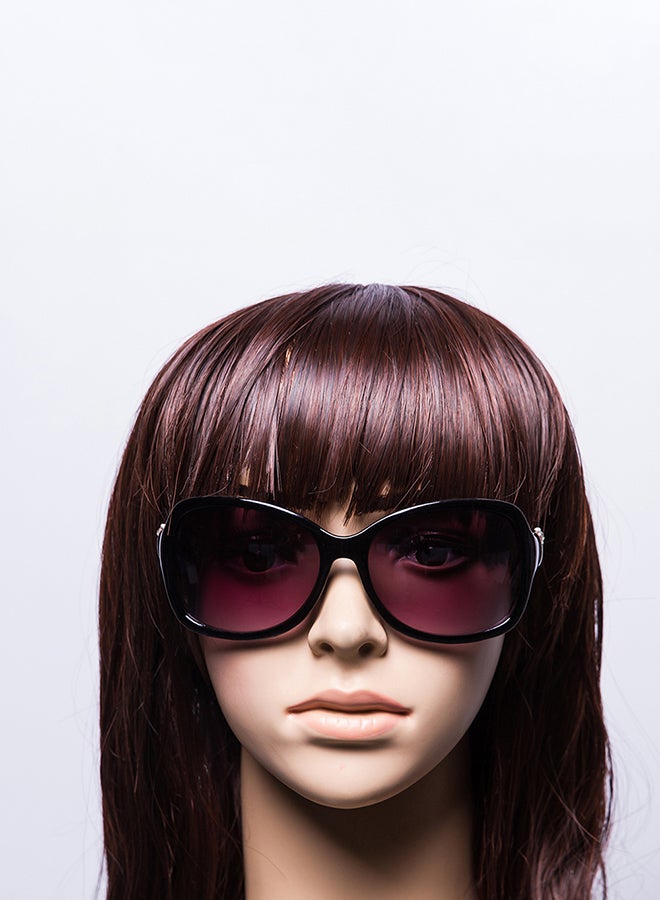 شاربدو نظارة شمسية بعدسات واقية من الأشعة فوق البنفسجية وإطار على شكل فراشة للنساء - Image 4