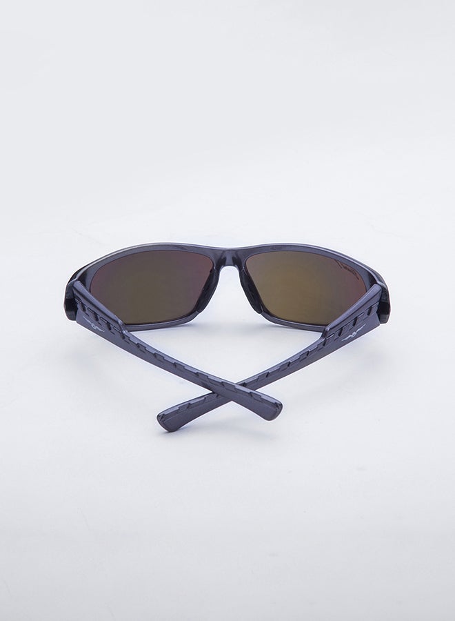 شاربدو نظارة شمسيّة مستطيلة الشكل بعدسات واقية من الأشعة فوق البنفسجية - Image 3