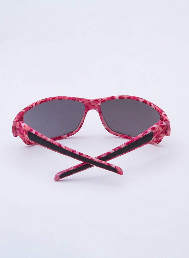 شاربدو نظارة شمسيّة مستطيلة الشكل بعدسات واقية من الأشعة فوق البنفسجية - Image 3