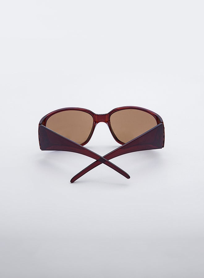 Sharpdo Women's UV Protection Rectangular Sunglasses - Image 3