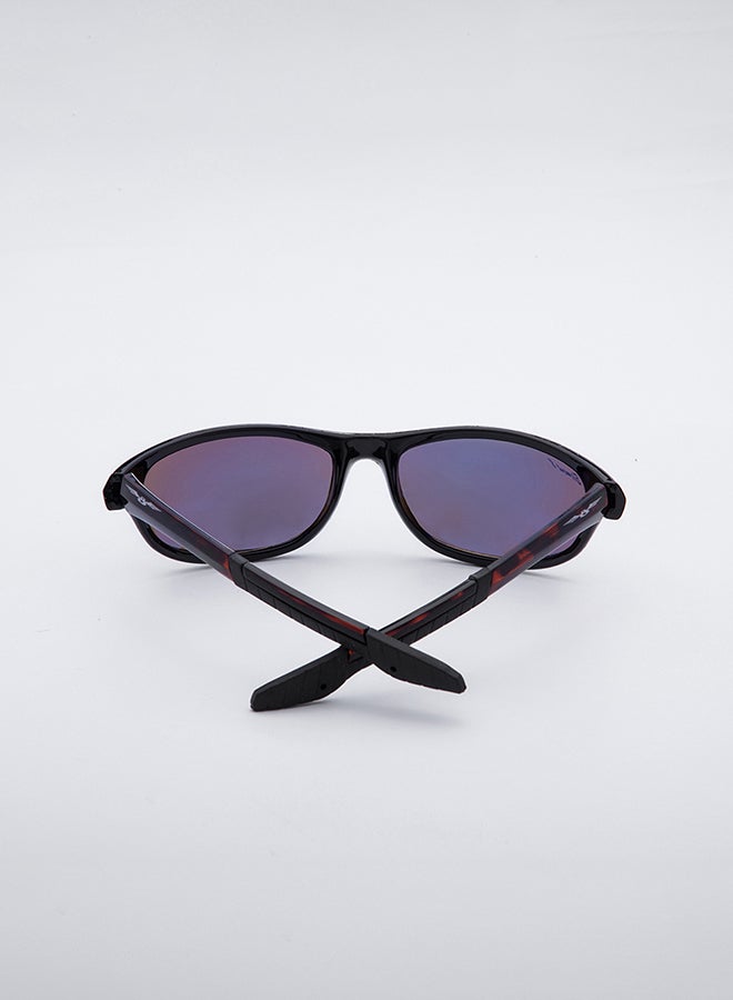 شاربدو نظارة شمسيّة مستطيلة الشكل بعدسات واقية من الأشعة فوق البنفسجية - Image 3