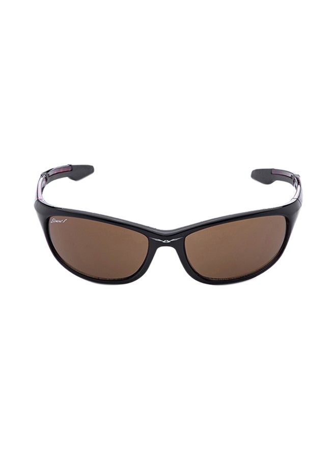 شاربدو نظارة شمسيّة مستطيلة الشكل بعدسات واقية من الأشعة فوق البنفسجية - Image 1