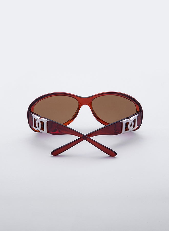 شاربدو نظارة شمسية بعدسات واقية من الأشعة فوق البنفسجية وإطار على شكل فراشة للنساء - Image 3