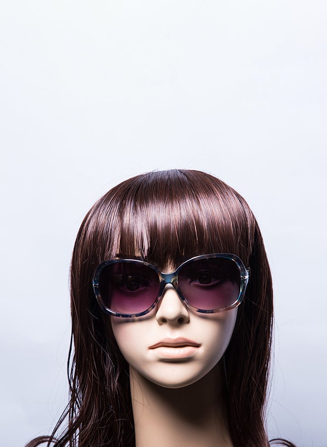 شاربدو نظارة شمسية بعدسات واقية من الأشعة فوق البنفسجية وإطار على شكل فراشة للنساء - Image 4
