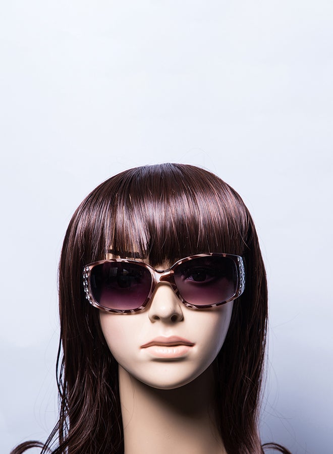 شاربدو نظارة شمسيّة مستطيلة الشكل بعدسات واقية من الأشعة فوق البنفسجية - Image 4