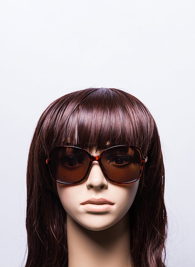 شاربدو نظارة شمسيّة مستطيلة الشكل بعدسات واقية من الأشعة فوق البنفسجية للنساء - Image 4