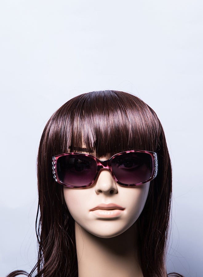 شاربدو نظارة شمسيّة مستطيلة الشكل بعدسات واقية من الأشعة فوق البنفسجية - Image 4