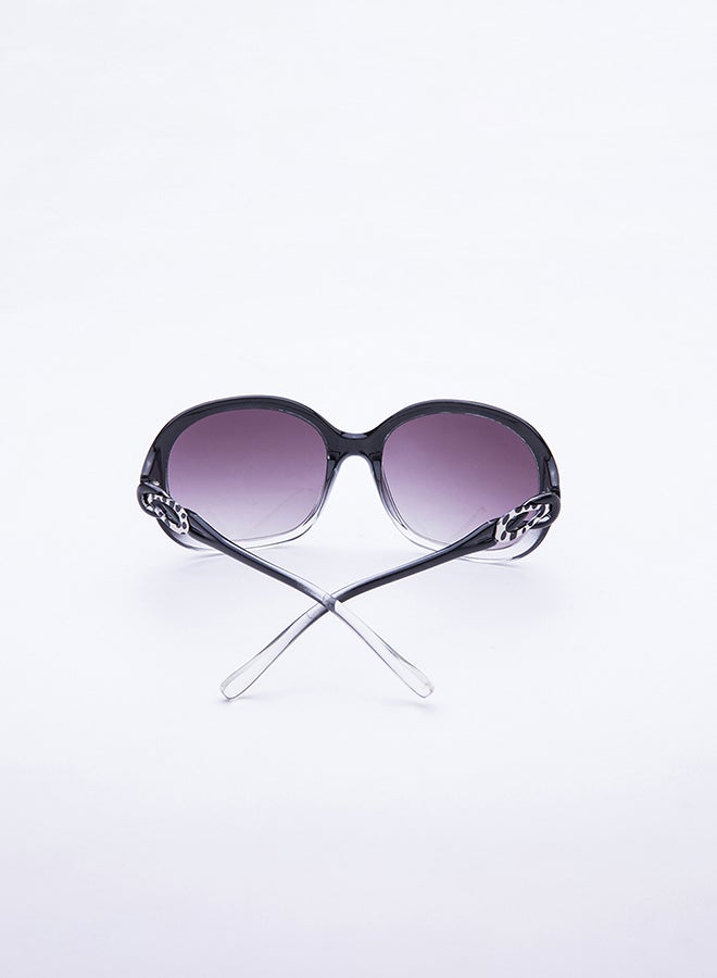 شاربدو نظارة شمسية بعدسات واقية من الأشعة فوق البنفسجية وإطار على شكل فراشة للنساء - Image 3