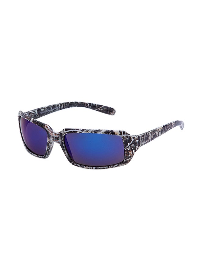 شاربدو نظارة شمسيّة مستطيلة الشكل بعدسات واقية من الأشعة فوق البنفسجية - Image 1