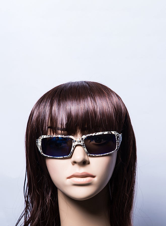 شاربدو نظارة شمسيّة مستطيلة الشكل بعدسات واقية من الأشعة فوق البنفسجية - Image 4