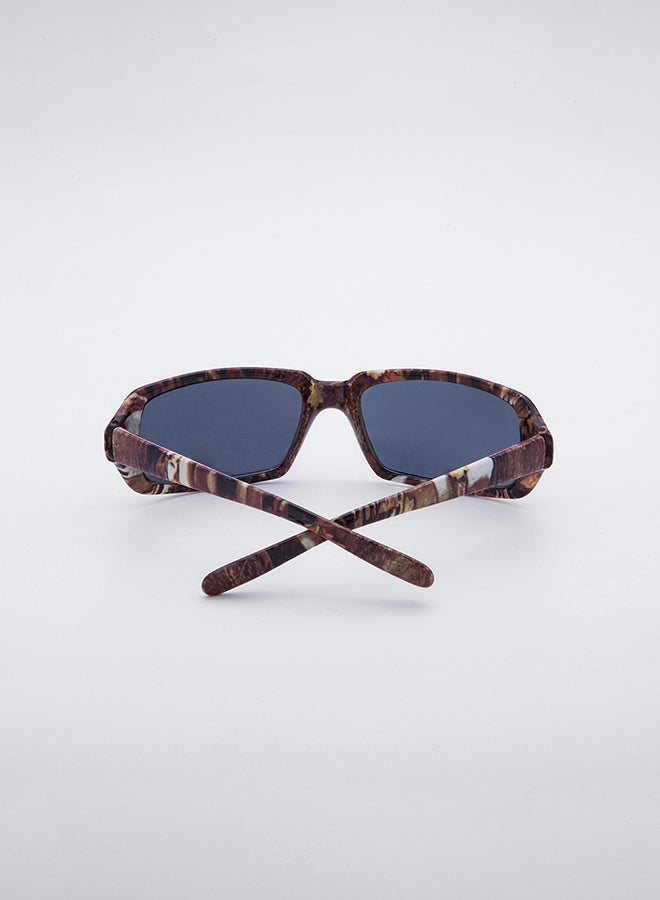 Sharpdo UV Protection Rectangular Sunglasses - Image 3