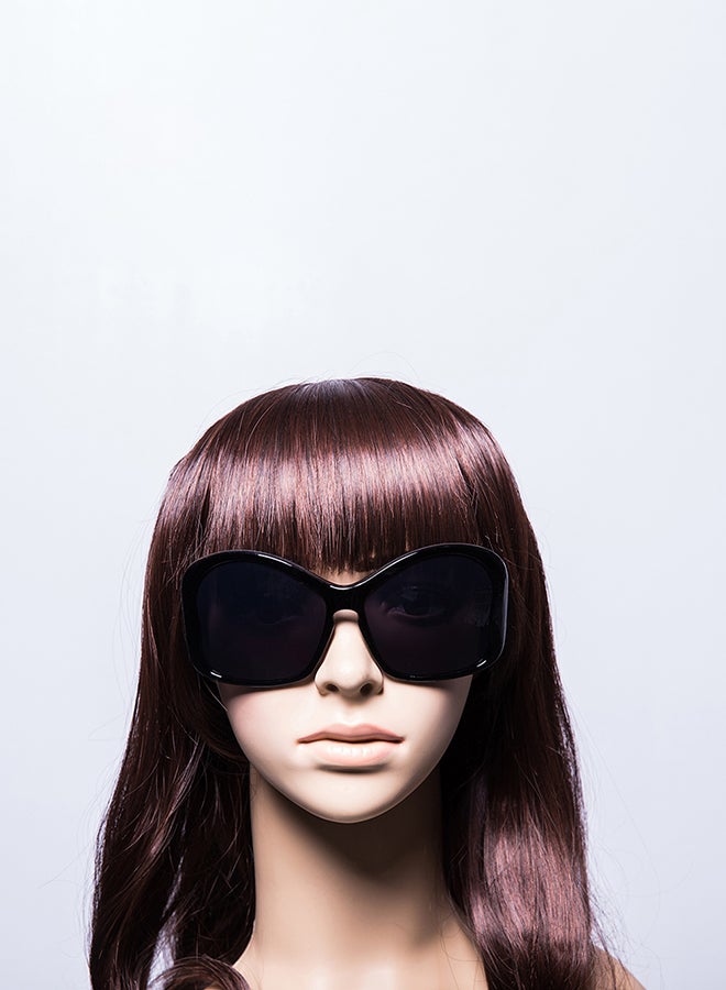 شاربدو نظارة شمسيّة مستطيلة الشكل بعدسات واقية من الأشعة فوق البنفسجية للنساء - Image 4