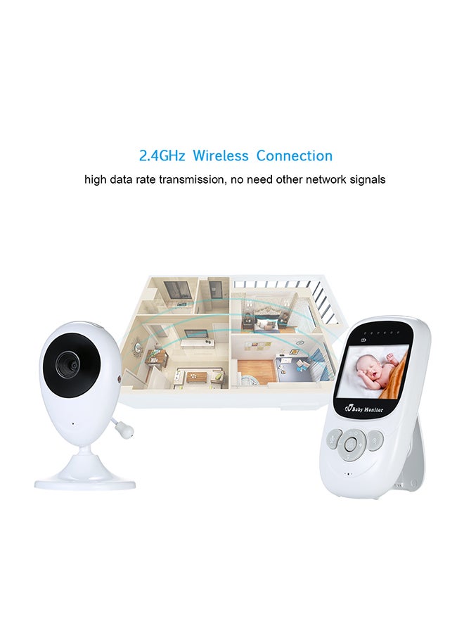 Generic - 2.4-Inch LCD Wireless Baby Monitor With Night Vision Two-Way Talk - Image 1