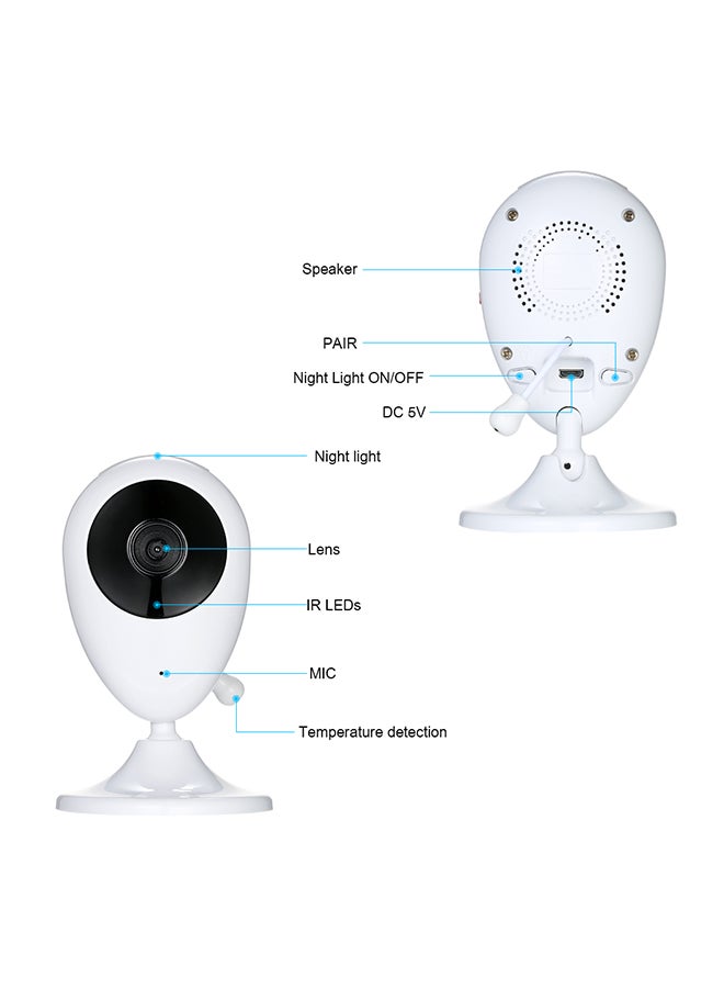 Generic - 2.4-Inch LCD Wireless Baby Monitor With Night Vision Two-Way Talk - Image 1