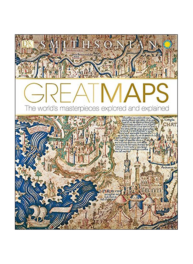 Great Maps: The World's Masterpieces Explored and Explained Hardcover English by Brotton, Jerry - 2014 