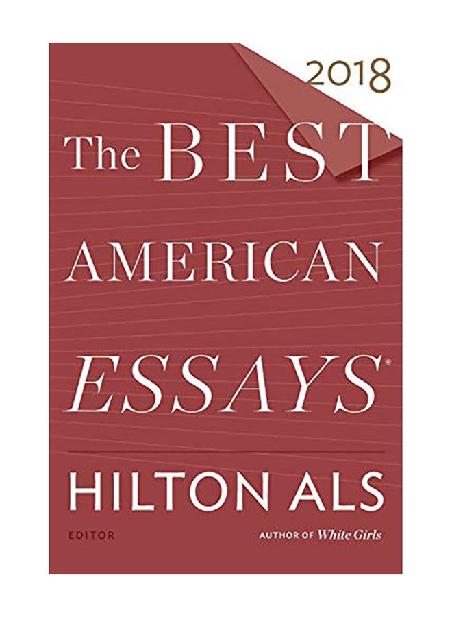 The Best American Essays 2018 Paperback English by Als, Hilton - 2018 