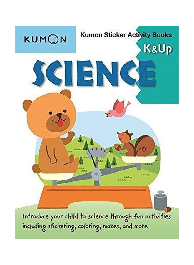 Science K & Up Kumon Sticker Activity Book Paperback English by Kumon - 2018 