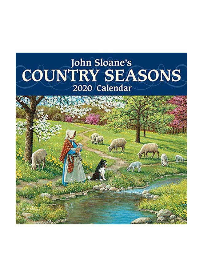 John Sloane'S Country Seasons 2020 Mini Wall Calendar Paperback English by Sloane, John - 2019 